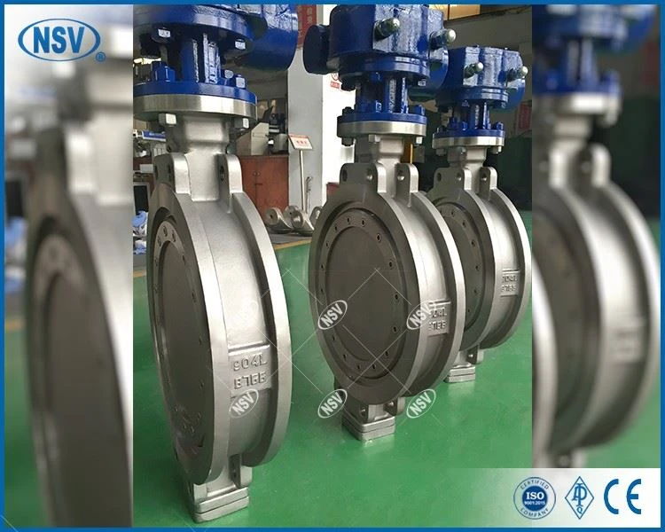 904L Triple Eccentric Wafer Butterfly Valve high quality